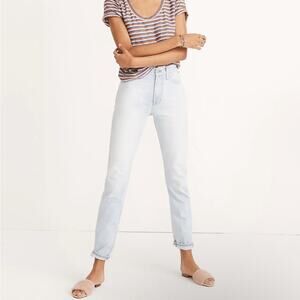Madewell The‎ Perfect Vintage High Rise Jeans in Fitzgerald Wash Sz 24